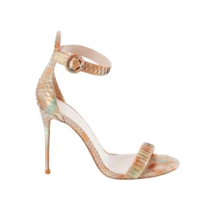 JY Golden Phoenix Strip Sandals