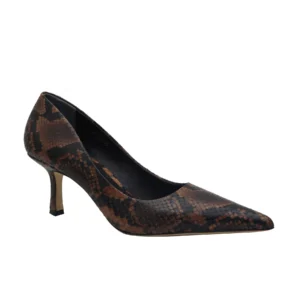 JY Deep Chocolate Snakeskin