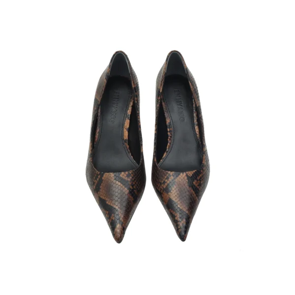 JY Deep Chocolate Snakeskin - Image 2