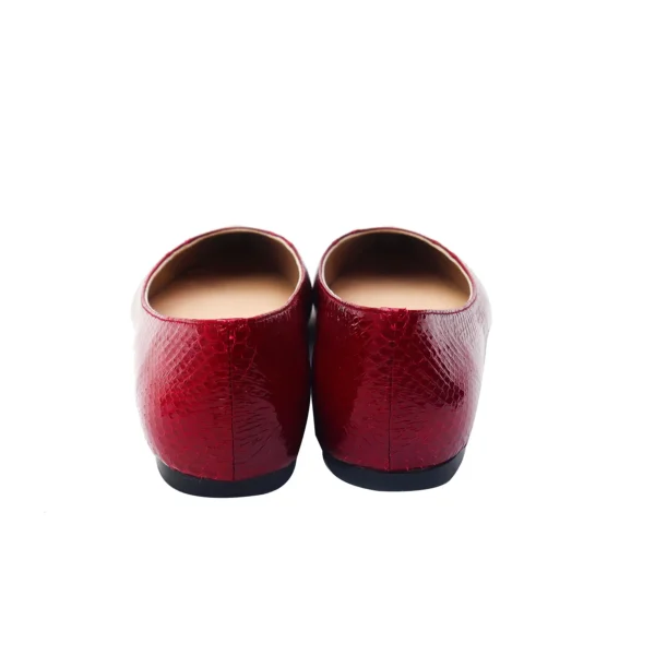 JY Ancla Red Flat Shoes - 图片 3