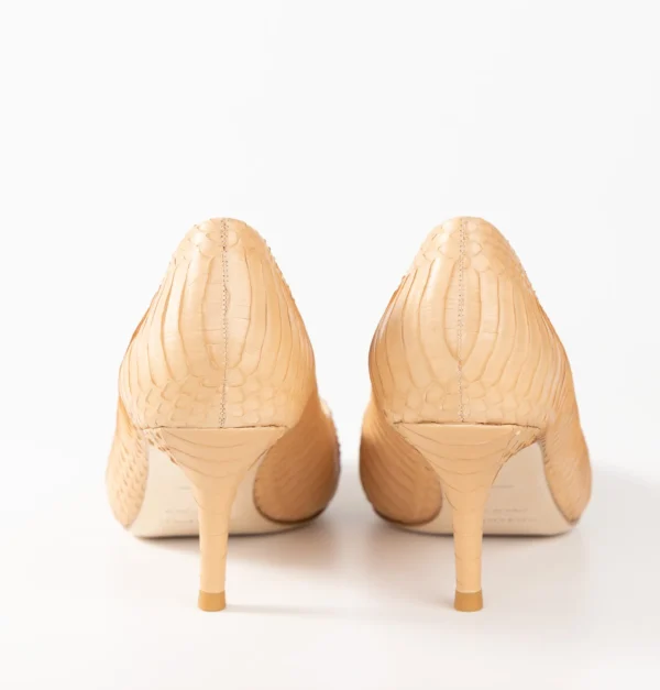 JY Nude Colour Python Leather - Image 4